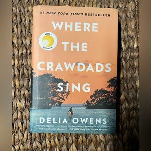 Where the crawdads sing hardback book. Only read once. Near perfect condition.